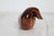 Brown Vintage Hand-Carved Wood Duck Pen or Pencil Holder For Sale - Image 8 of 12