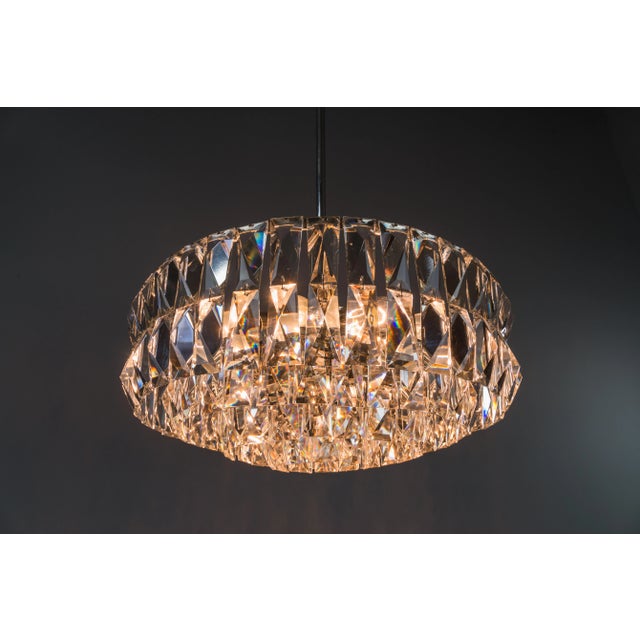 Crystal Pendant Lamp from Bakalowits & Söhne, 1960s For Sale - Image 6 of 12