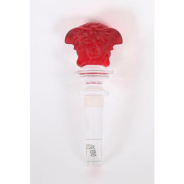 Vintage Glass Bottle Stopper by Rosenthal for Versace For Sale - Image 16 of 18