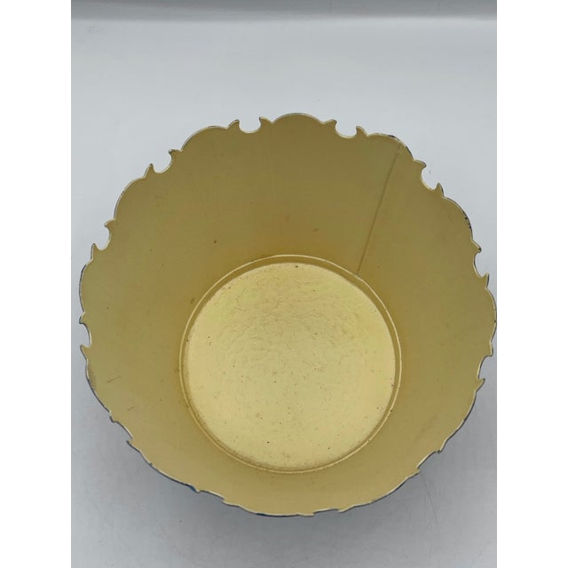 Vintage Chinoiserie Monteith Tole Cachepot- Set For Sale In Boston - Image 6 of 12