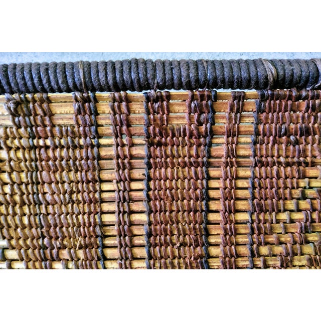 1960s Vintage Tuareg Berber Mat, 1960s For Sale - Image 5 of 7