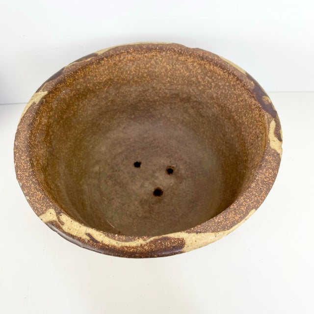 Vintage David Cressey Terra Major Stoneware Planter Bowl For Sale - Image 12 of 12