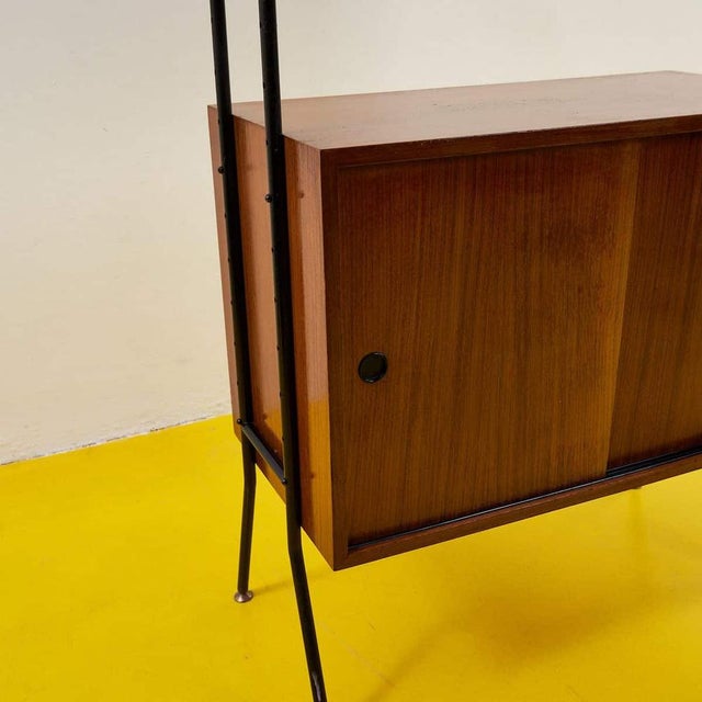 Italian Bookcase Cabinet, 1970s For Sale - Image 3 of 18