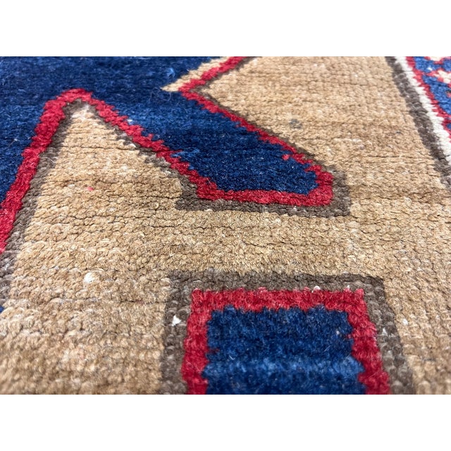 Fine Antique Kuba Rug 3’11" X 6’4" For Sale - Image 4 of 6
