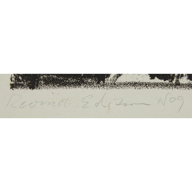 This came out of the estate of James Tucker he was a artist and a collector of fine art. This abstract piece is signed but...