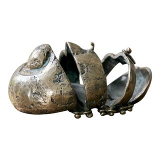 Mid 20th Century Articulating Bronze Abstract Sculpture For Sale