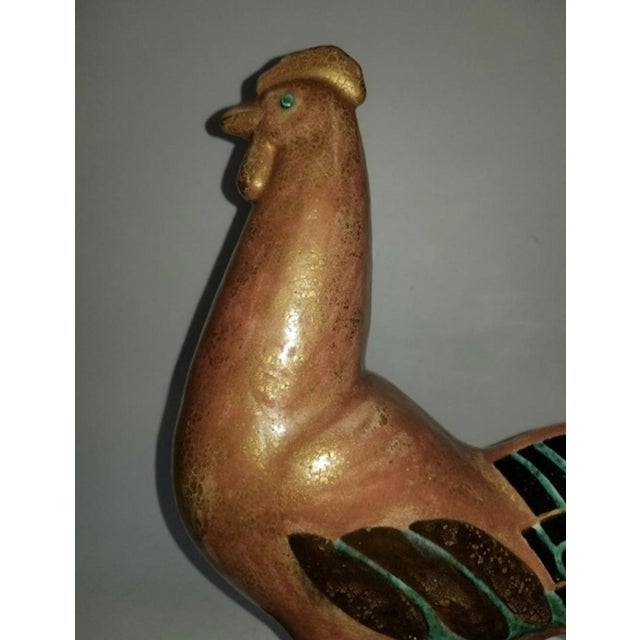 Edouard Cazaux 1940's French Art Deco Rooster For Sale In New York - Image 6 of 7