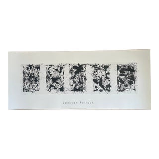 Jackson Pollock (1912-1956), Black and White Polyptich, 1950, Copyright Sabam Belgium 2004 For Sale
