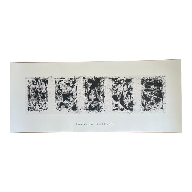 Jackson Pollock (1912-1956), Black and White Polyptich, 1950, Copyright Sabam Belgium 2004 For Sale