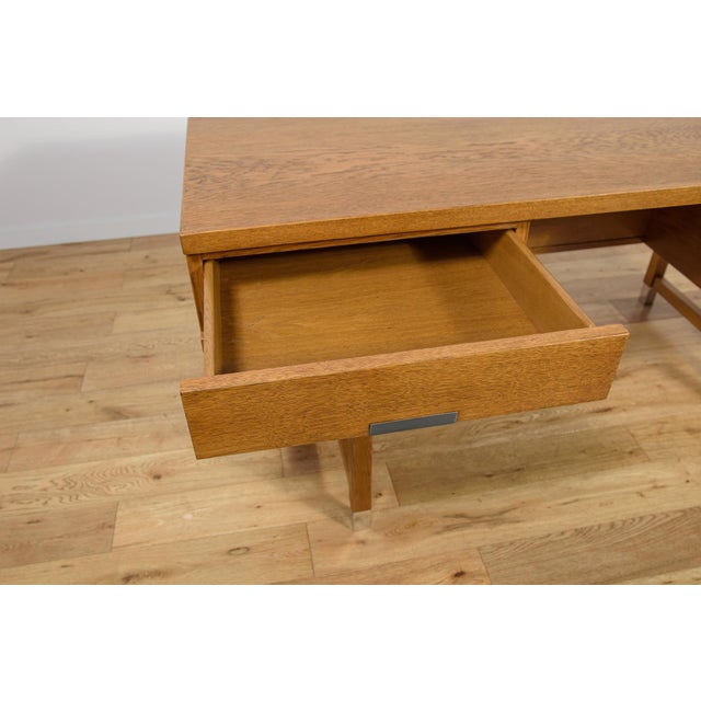 Mid-Century Modern Oak Desk from Eigil Petersens Møbelfabrik, Denmark, 1970s For Sale - Image 17 of 18