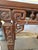 Carved Oak Vintage Asian Style Console Table For Sale - Image 10 of 15