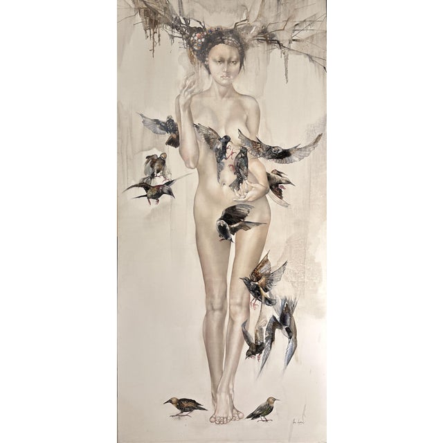 Ilze Laizane, Harmony, Oil on Canvas, 2016 For Sale - Image 4 of 4