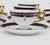 Rosenthal 1930s Art Deco Rosenthal Porcelain Demitasse Cups & Saucers Set for 12 For Sale - Image 4 of 12