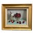 Mid 20th Century Jacques Blanchard Original Oil Painting Still Life Cherries Signed Gold Framed For Sale
