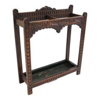 Antique French Renaissance Revival Umbrella Stand, 1880 For Sale