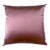 American Pink Silk Contemporary Square Pillow by Arlene Angard For Sale