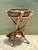 Vintage Twisted Wood and Pottery Plant Stand For Sale - Image 12 of 16