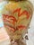 Boho Chic Large Hand-Painted Crackle Finish Lidded Decorative Ginger Jar With Pineapple Motif For Sale - Image 3 of 13