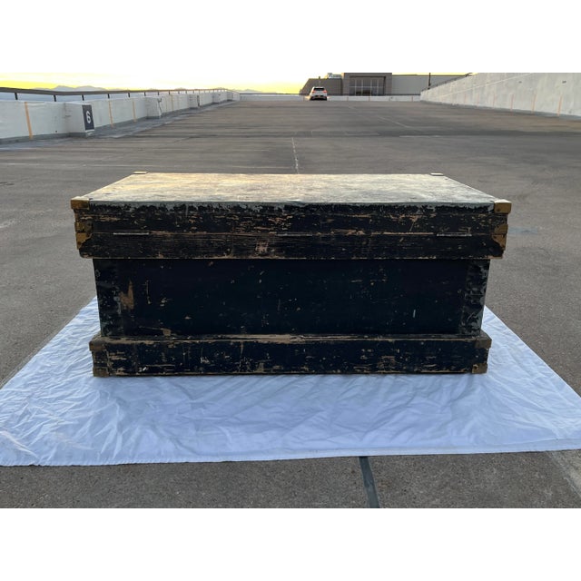 Antique English Shipwright’s Chest For Sale - Image 4 of 12