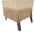 Designmaster for Domain Scroll-Back Damask Dining Chairs With Bullion Fringe & Turned Mahogany Legs, Set of 6 For Sale In New York - Image 6 of 14