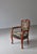 Danish Rococo Style Red Stained Armchair, Early 20th Century For Sale - Image 4 of 18