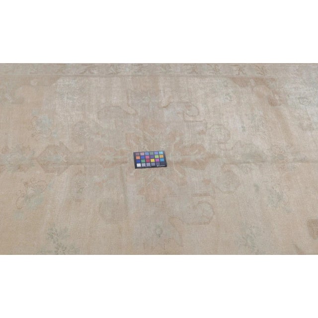 Oushak Rug 5'0" X 7'4'' For Sale - Image 4 of 8