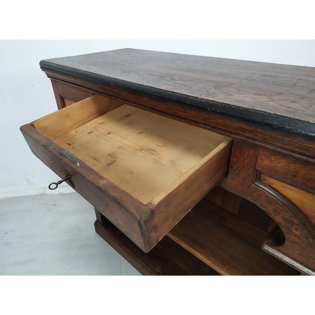 Vintage Counter in Oak For Sale - Image 17 of 18