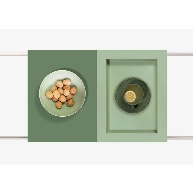 Madeline Tea Trolley by Marqqa, Set of 4 For Sale - Image 4 of 6