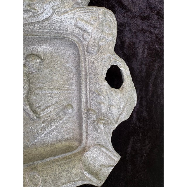 Vintage Varda Tavern Advertising Cast Aluminum Ashtray With Billiards Scene – Lyford, Indiana For Sale In Orlando - Image 6 of 10