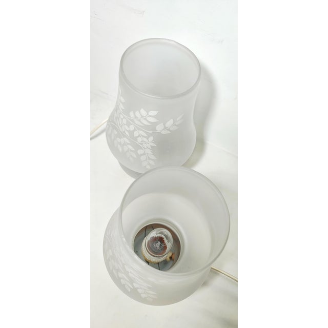 Crystal Table Lamps. Spain, 1990s, Set of 2 For Sale - Image 6 of 12