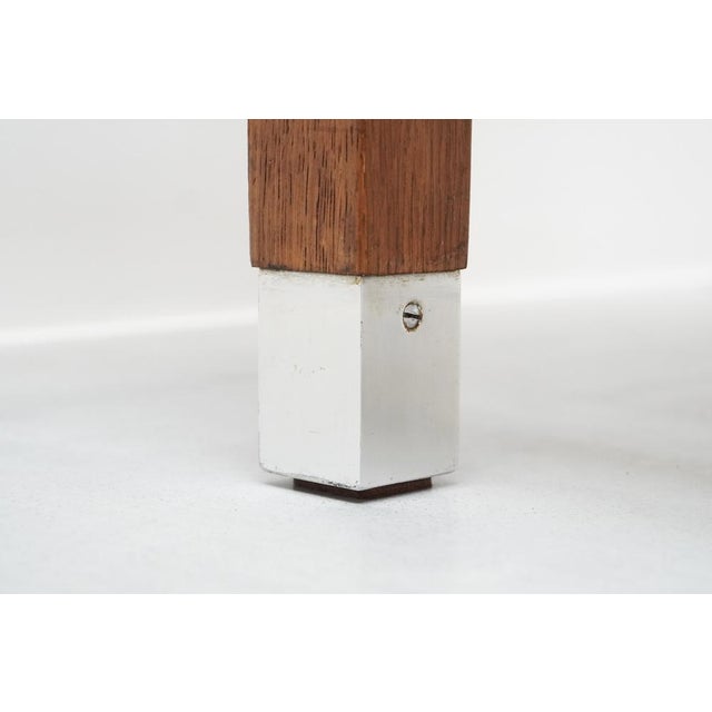 Stool in Oak by Gaston Eysselinck, Belgium, 1940s For Sale - Image 6 of 8