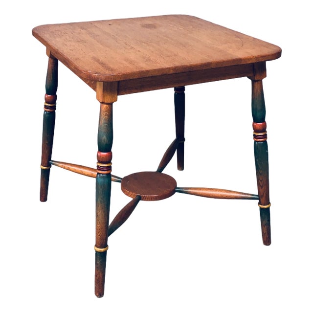 Amsterdam School Painted Side Table, Netherlands, 1920s For Sale