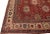1900s Red Antique Sultanabad Handmade Persian Wool Rug With Allover Motif For Sale - Image 4 of 11
