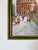 Green Vintage Rome Colosseum Impressionist Oil Painting on Canvas – Framed For Sale - Image 8 of 12
