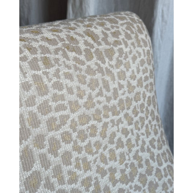 Mid-Century Modern Leopard Print Lady Chair by Marco Zanuso for Arflex, Italy, 1950s For Sale - Image 9 of 12