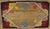 1920s Tan Camel Floral Folk Art Antique American Hooked Rug 1'10" X 3'3" Handknotted Wool Carpet For Sale - Image 4 of 5