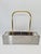 Gold Vintage 4-Bottle Rack from Ristok, Germany, 1970s For Sale - Image 8 of 12