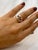Gold Diamond, Citrine, Blue Topaz Ring in 18 Karat Yellow Gold 7.9 Gm, Size 7 For Sale - Image 8 of 8