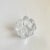 Vintage Kosta Boda Orrefors Heavy Glass Icicle Crystal Votive Holder Mid Century For Sale - Image 6 of 13
