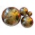 Mid-Century Modern Graduated Chrome Gazing Balls or Spheres - Set of 4 For Sale