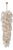Aloadecor 21-Light Tree Branch Glass Chandelier in Antique Brass With Clear Glass for Foyers For Sale