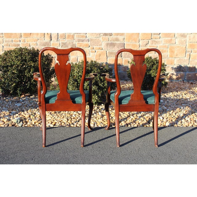 Hickory Chair Furniture Company Hickory Chair Mahogany Dining Room Chairs—Set of 6 For Sale - Image 4 of 18