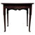 Gold Antique English Oak Side Table with Three Drawers For Sale - Image 8 of 12