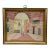 Late 20th Century H. McRae Impressionist European Cityscape Oil Painting on Board 11" For Sale