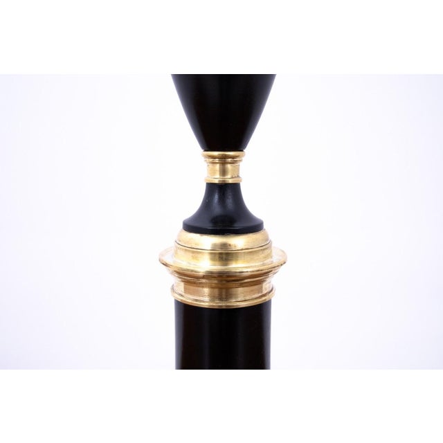 Mid-20th-century Art Deco table lamp, Poland. Dimensions: height 68 cm / diameter 32 cm European Plug (up to 250V).The...