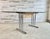 Tan 1960s Chrome With Woven Rush Dining Table For Sale - Image 8 of 13