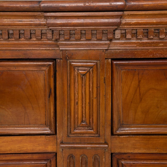 Wood 19th Century Oak Louis XVI Buffet For Sale - Image 7 of 18