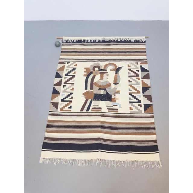 Vintage Bohemian Kilim Wall Hanging Rug, 1970s For Sale - Image 11 of 12