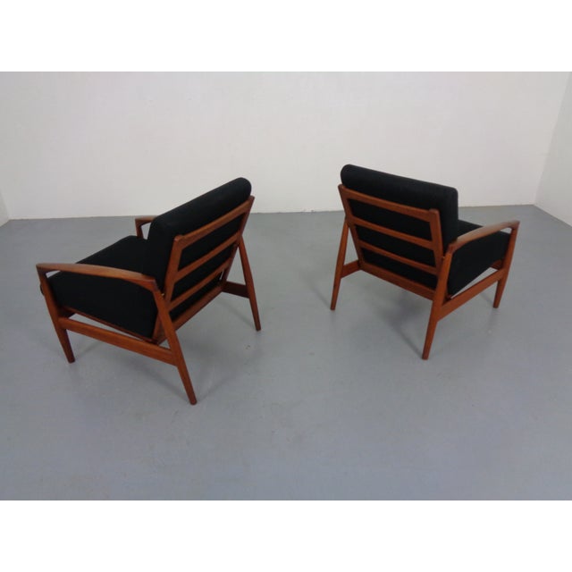 Goldfeder Teak Armchairs from Carl Straub, Germany, 1950s, Set of 2 For Sale - Image 10 of 18
