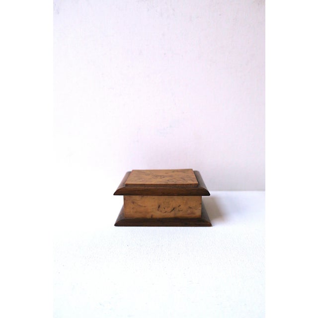 Burl Stamp Box For Sale - Image 11 of 11